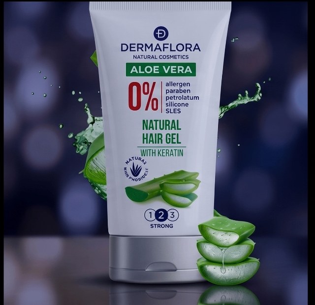 Dermaflora Natural Aloe Vera Gel — 150ml