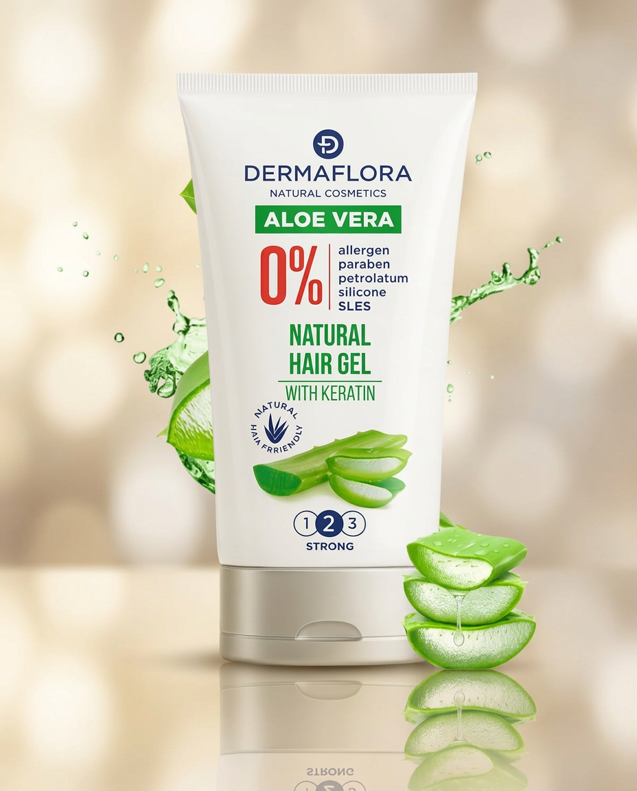 Dermaflora Natural Aloe Vera Gel — 150ml